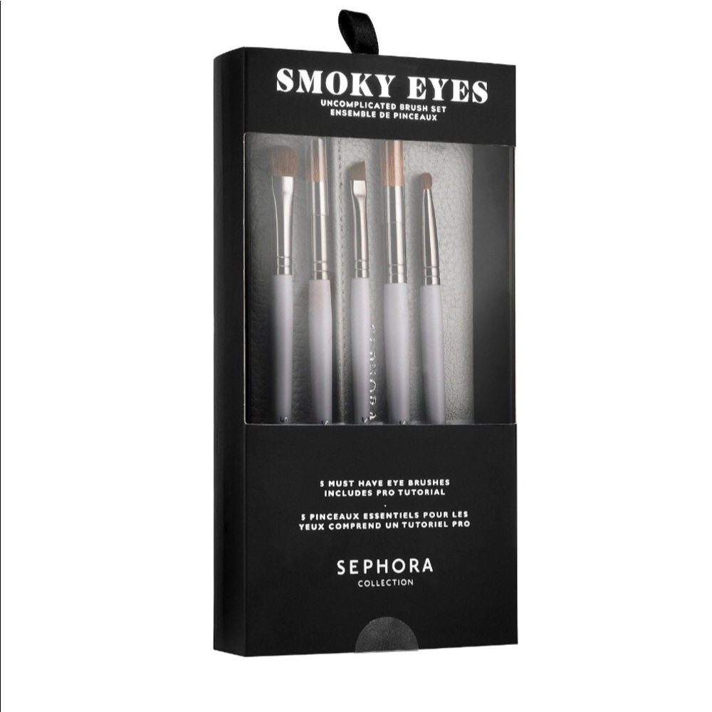 SEPHORA COLLECTION: Eyes Uncomplicated Brush Set Smoky Eyes